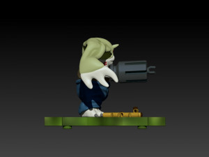 gargomon Modèles 3D en vedette