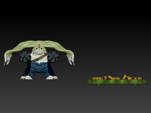 gargomon Modèles 3D en vedette