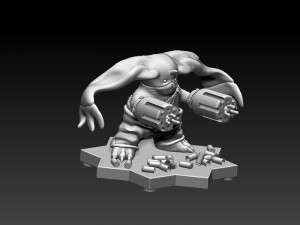 gargomon Modèles 3D en vedette