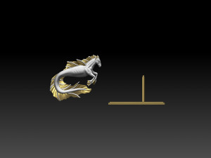 seahorse fanart 3D Baskı Modeli