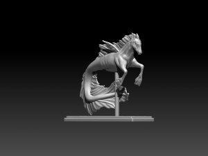 seahorse fanart 3D Baskı Modeli