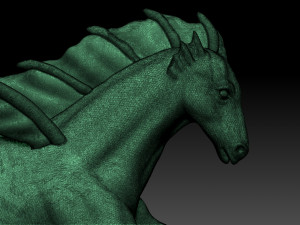 seahorse fanart 3D Baskı Modeli