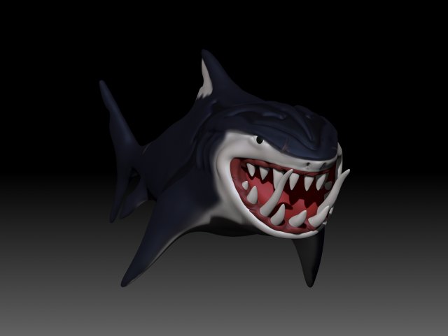 chompers 3D 프린트 모델 .c4d .max .obj .3ds .fbx .stl .blend 