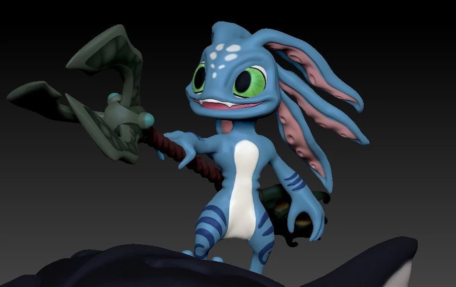 fizz and chompers-lol 3D Print Model .c4d .max .obj .3ds .fbx .stl .blend