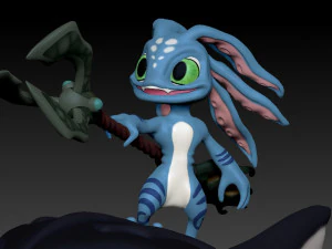 Fizz y Chompers-jajaja Modelo de impresión 3D