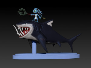 fizz and chompers-lol 3D Принт Модель