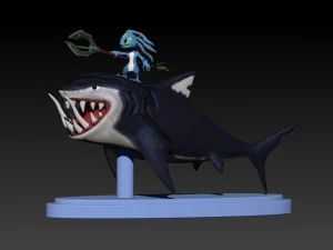 fizz and chompers-lol 3D Print Model