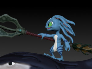 fizz and chompers-lol 3D Принт Модель