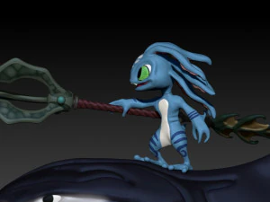 fizz and chompers-lol 3D Print Model