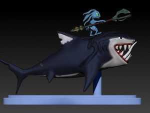 fizz and chompers-lol 3D Принт Модель