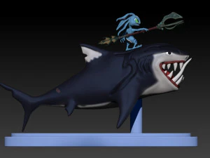 fizz and chompers-lol 3D Print Model