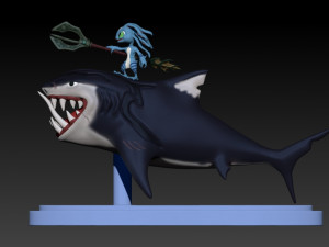fizz and chompers-lol 3D Принт Модель