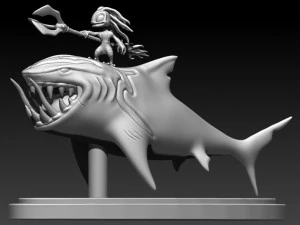 fizz and chompers-lol 3D Print Model