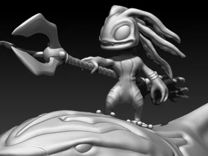 fizz and chompers-lol 3D Print Model
