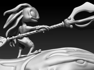fizz and chompers-lol 3D Print Model