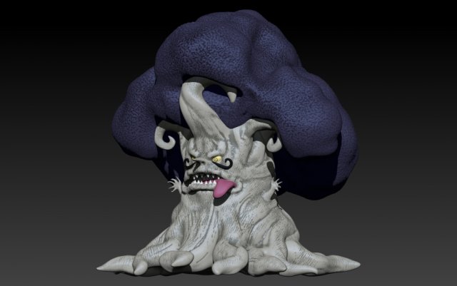 king baum 3D Print Model .c4d .max .obj .3ds .fbx .stl .blend 