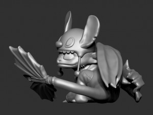 toothless stitch Modello di stampa 3D
