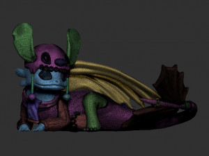 toothless stitch Modello di stampa 3D