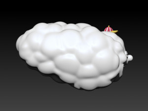 zeus one piece 3D Baskı Modeli