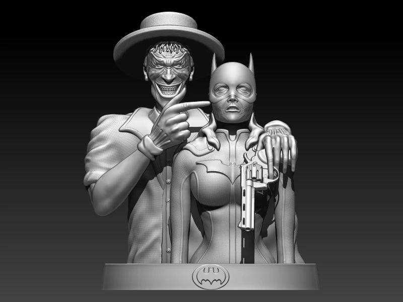 the killing joke 3D Print Model .c4d .max .obj .3ds .fbx .stl .blend 