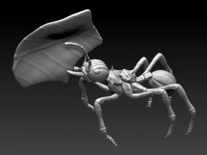 red ant 3D Print Model