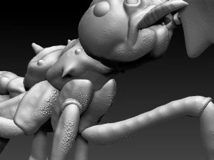 red ant 3D Print Model