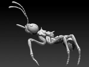 red ant 3D Print Model