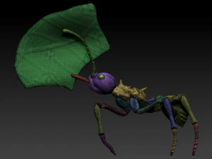 red ant 3D Print Model