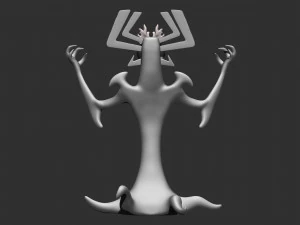 aku 3D Print Model