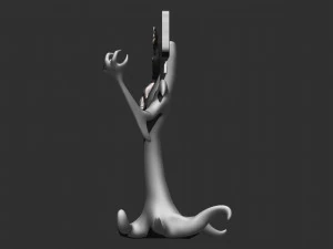 aku 3D Print Model