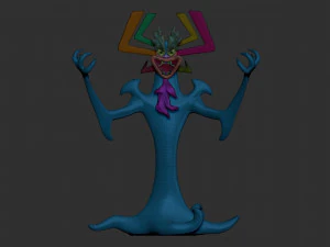 aku 3D Print Model