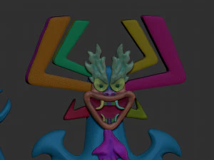aku 3D Print Model