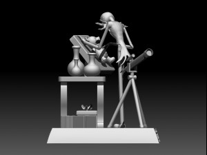 jackskeleton 3Dプリントモデル