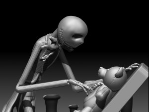 jackskeleton 3Dプリントモデル
