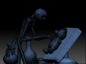 jackskeleton 3Dプリントモデル