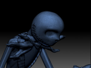jackskeleton 3Dプリントモデル