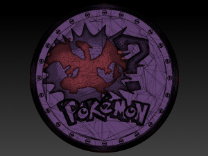 coin pokemon Modelo de Impressão 3D