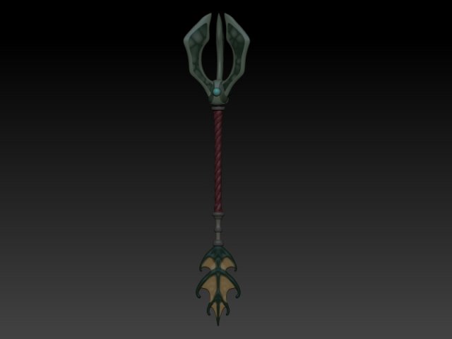 trident of fizz Modelo de Impressão 3D .c4d .max .obj .3ds .fbx .stl .blend 
