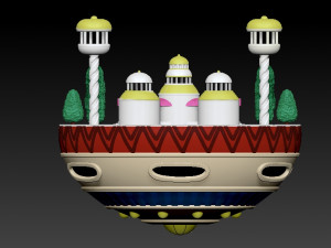 palacio kamisama Modèles 3D en vedette