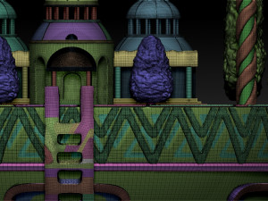 palacio kamisama Modèles 3D en vedette