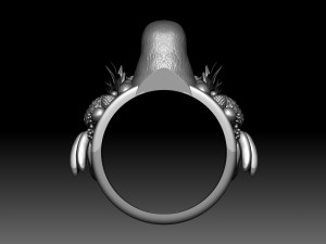 toucan ring 3D प्रिंट मॉडल