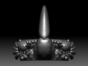 toucan ring 3D प्रिंट मॉडल