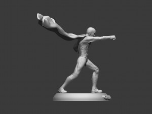 saitama 3D Baskı Modeli