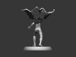 saitama 3D Baskı Modeli