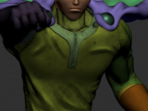 saitama 3D Baskı Modeli