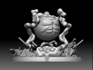 tank man 3D Print Model