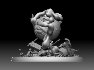 tank man 3D Print Model