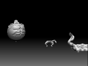 tank man 3D Print Model