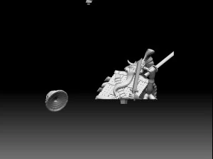 tank man 3D Print Model