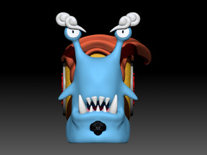 denden mushi jimbe 3D-printmodel